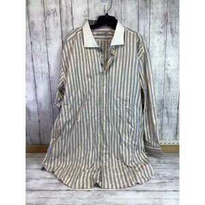 Blokecore gorpcore nostalgia earthy artisanal Robert Graham Long Sleeve 34/35B